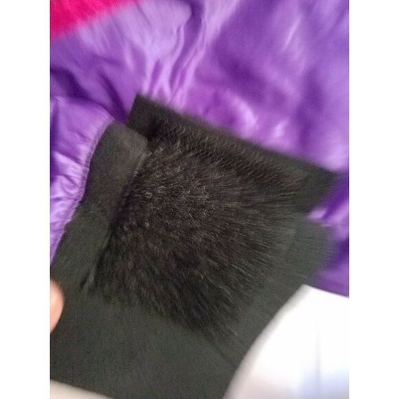 NEW Windbreaker Supplex Nylon Purple Anorak Jacket Womens M Hook and Loop Tags - Picture 5 of 9